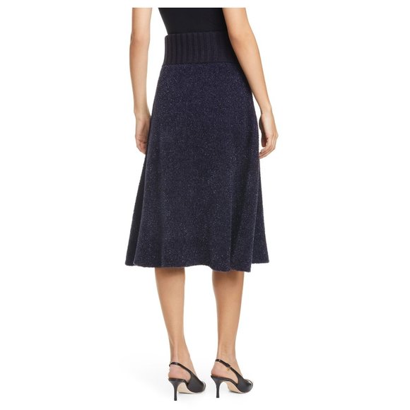 NWT TORY BURCH Lurex Sweater Midi Skirt- for Work or Holiday Style - Picture 5 of 11